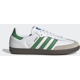 adidas - Samba OG - Sportschoenen - Wit - Groen - Premium Materiaal