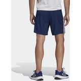 adidas - TR-ES PIQ 3SHO - Sportbroek - Dark Blue/White - 100% Polyester - AEROREADY