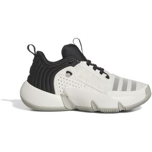adidas Unisex Kid's Trae Unlimited Sneakers, Cloud White Carbon Metaal Grijs, 38 EU