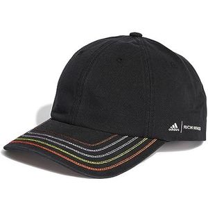adidas IJ5436 Cap Pride RM hoed, uniseks, volwassenen, zwart/wit/meerkleurig, OSFM maat