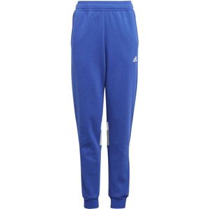 adidas - Taps Toelopende Fleece Broek - Zwart - 70% Katoen - 30% Gerecycled Polyester