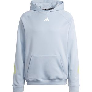 adidas Performance Train Icons 3-Stripes Training Hoodie - Heren - Blauw- M