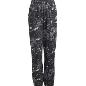 adidas Sportswear Future Icons Allover Print Broek Kids - Kinderen - Grijs