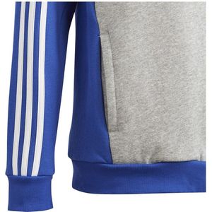 adidas Sportswear Tiberio 3-Stripes Colorblock Fleece Hoodie Kids - Kinderen - Blauw