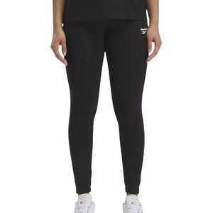 REEBOK - Ri Sl Cotton Leggings - Zwart - Katoenmix