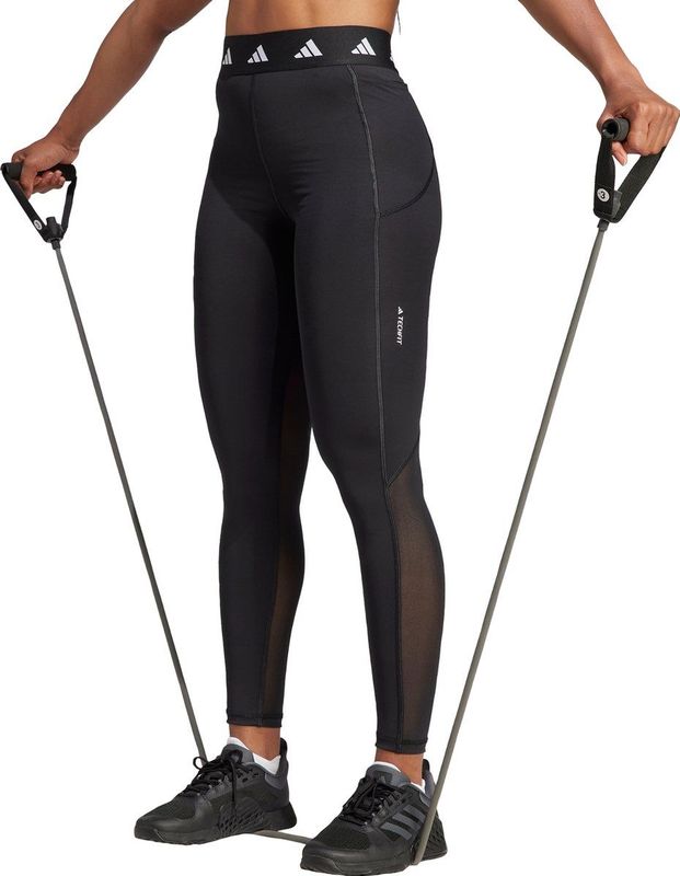 adidas - Techfit Stash - Legging - Zwart - Gerecycled Materiaal