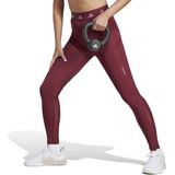 adidas - Techfit Stash - Legging - Dames - Zwart - Met Zijzakken