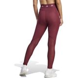 adidas - Techfit Stash - Legging - Dames - Zwart - Met Zijzakken
