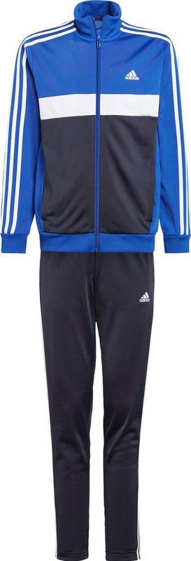 adidas Sportswear Essentials 3 Stripes Tiberio Trainingspak Kinderen Blauw