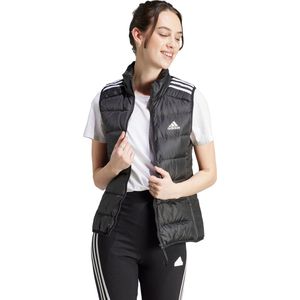 adidas - Essentials 3-Stripes Light Down Vest - Zwart - Dames