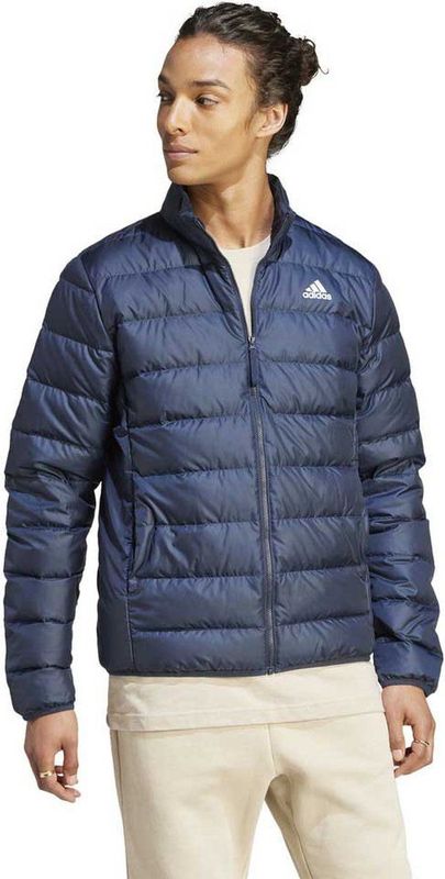 Adidas - Essentials Lite Down Jas - Zwart - 100% Gerecycled Polyester