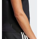 Adidas Icons Regular Fit Logo T-shirt Met Korte Mouwen Zwart XS Vrouw