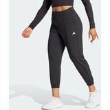 adidas Performance AEROREADY Train Essentials Minimal Branding Woven Broek Dames Zwart