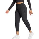 adidas Performance AEROREADY Train Essentials Minimal Branding Woven Broek Dames Zwart