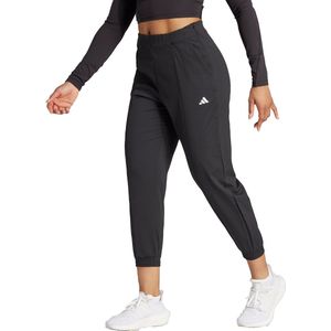 adidas Performance AEROREADY Train Essentials Minimal Branding Woven Broek Dames Zwart