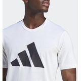 adidas Performance Train Essentials Feelready Logo Training T-shirt - Heren - Wit