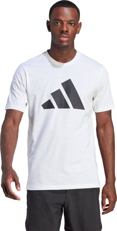 adidas Performance Train Essentials Feelready Logo Training T-shirt - Heren - Wit