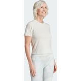 adidas - Train Essentials - Katoenen Shirt - Dames - Slim Fit - Crop Top