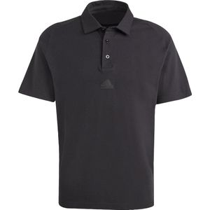 adidas - Z.N.E. Poloshirt - Blauw - Katoen