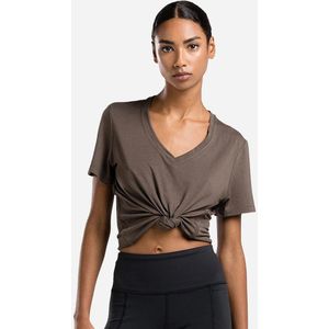 Reebok - Ac Dreamblend - T-shirt - Bruin - Dames