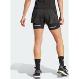 adidas Performance Ultimate Two-in-One Short - Dames - Zwart - Sportbroek