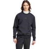 adidas - Z.N.E. - Sweatshirt - Zwart - Gerecycled Materiaal - Losse Pasvorm