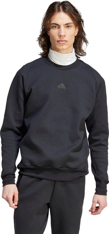 adidas - Z.N.E. - Sweatshirt - Zwart - Gerecycled Materiaal - Losse Pasvorm
