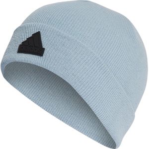 adidas Uniseks-Volwassen COLD.RDY Tech Cuff Beanie, Wonder Blue/Black, M