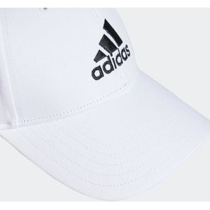 Adidas, Accessoires, unisex, Wit, ONE Size, Katoen, Katoenen Twill Unisex Zonneklep