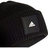 adidas Bonnet unisexe large manchette, noir, M, Noir, M