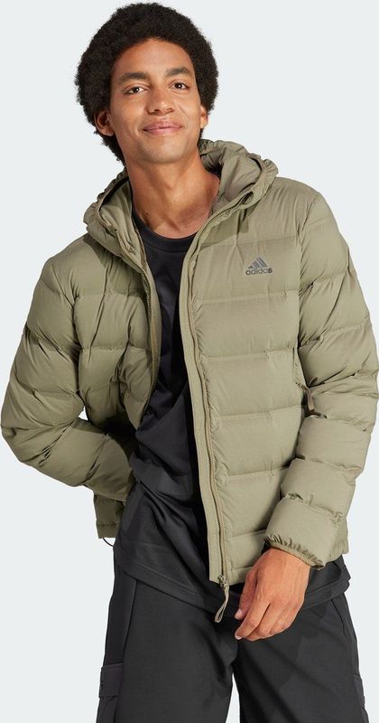 adidas - Helionic Stretch - Donsjack - Waterafstotend - Slanke Pasvorm