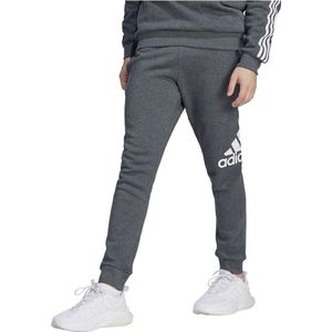 Adidas Essentials Fleece Tapered Cuff Big Logo Joggers Grijs / Regular Man