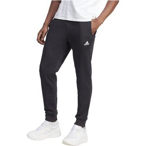 Adidas - Essentials Fleece Tapered Cuffed Joggers - Zwart - Katoen - Gerecycled Polyester