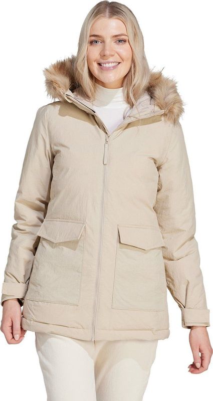 adidas - Parka - Dames - Geïsoleerd - Met Afneembare Capuchon en Bont