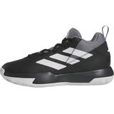 adidas - Basketbalschoen - Zwart - Textiel en Leer - Cloudfoam