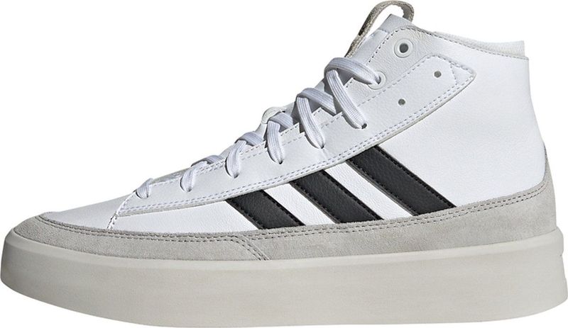 adidas - ZNSORED Hi - Schoenen - Wit - Leren Bovenwerk