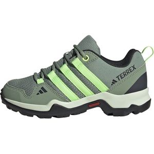 adidas Terrex Ax2r Hiking Shoes voor kinderen, uniseks, lage voetbalschoenen, groen, 38 EU