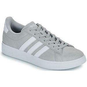 Adidas Grand Court 2.0 Heren Casual Sneakers, GRETWO/FTWWHT/GRETWO, 6 UK