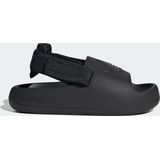adidas - Adilette - Badslippers - Zwart - Geweven Webbing - Klittenband