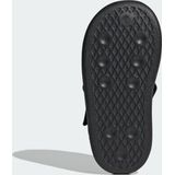 adidas - Adilette - Badslippers - Zwart - Geweven Webbing - Klittenband