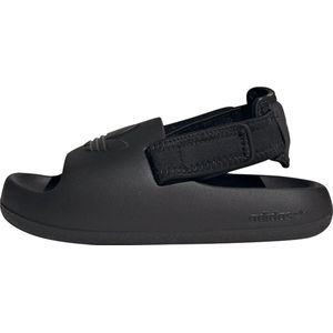 adidas - Adilette - Badslippers - Zwart - Geweven Webbing - Klittenband