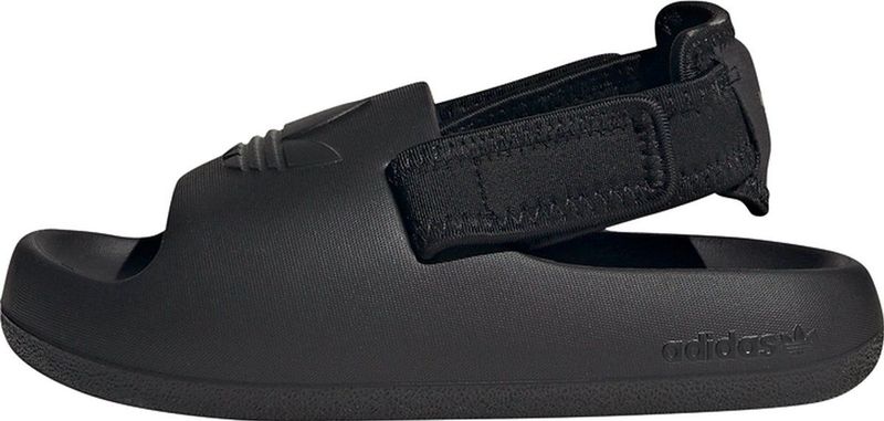 adidas - Adilette - Badslippers - Zwart - Geweven Webbing - Klittenband