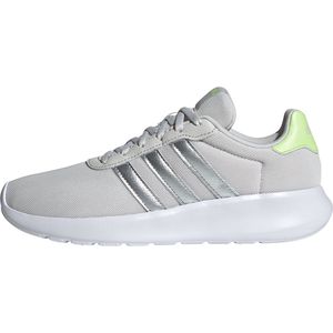 adidas Lite Racer 3.0 Damessneakers, Grijs Een Zilver Met Pulse Lime