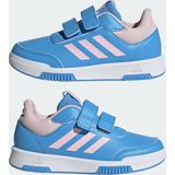 adidas - Tensaur Hook and Loop - Hardloopschoenen - Zwart - Kunstleer