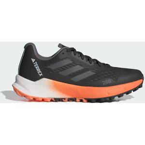Adidas - Trailschoenen - Agravic Flow Black/Grey voor Dames van Gerecycled Polyester - Maat 5,5 UK - Zwart