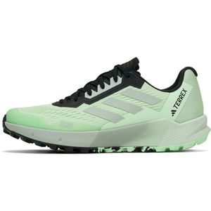 Adidas - Trailschoenen - Agravic Flow 2 Semi Green  voor Heren van Gerecycled Polyester - Maat 9 UK - Groen