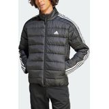 Adidas - Essentials 3 Stripes Lite Jas - Zwart - 100% Gerecycled Polyester