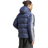 adidas - Sportswear Essentials Midweight Donsjack - Blauw - Gerecycled Materiaal