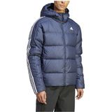 adidas - Sportswear Essentials Midweight Donsjack - Blauw - Gerecycled Materiaal