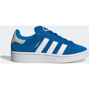 Adidas, Retro Elektrisch Blauwe Campus Sneakers Blauw, Dames, Maat:38 EU